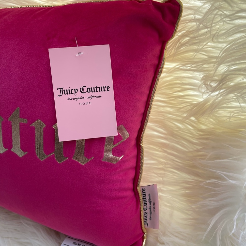 New Juicy Couture Pillow - Picture 6 of 7